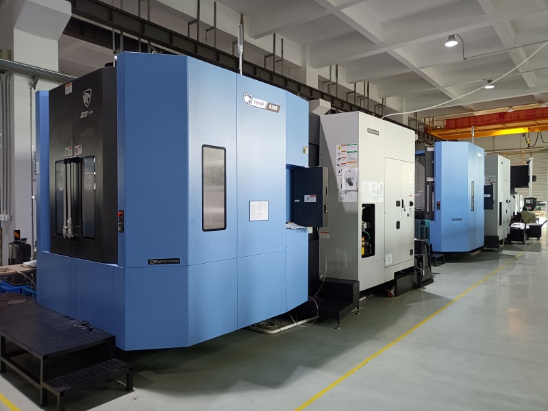 四軸聯(lián)動(dòng)雙工位臥式加工中心